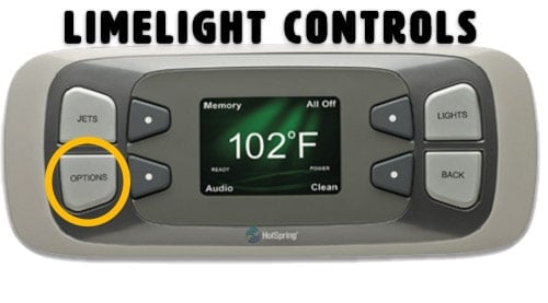 Limelight Controls Options Button
